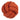 หมอนอิง [NX] Plained Ball D28 Cushion Brick Red