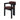 เก้าอี้ทานอาหาร [TO] Half Round Dining Chair Rusty Red (Leg Black)