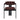 เก้าอี้ทานอาหาร [TO] Half Round Dining Chair Rusty Red (Leg Black)