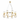 โคมไฟเพดาน [UD] Kular 16 Pendant Lamp Gold