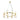 โคมไฟเพดาน [UD] Kular 16 Pendant Lamp Gold