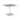 โต๊ะทานอาหาร [VD] Erik 80 Dining Table White Semi Outdoor