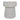 สตูลแต่งหน้า self returning swivel dressing stool grey for room styling
