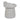 สตูลแต่งหน้า self returning swivel dressing stool grey for room styling