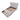 เตียงนอน bed single size light grey in stylish space