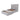 เตียงนอน bed single size light grey in stylish space