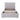 เตียงนอน bed single size light grey in stylish space