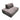 โซฟา [UC] Cubo Open Chaise LAF Dark Grey