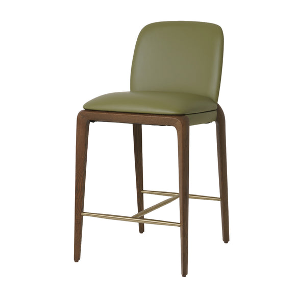 เก้าอี้เคาน์เตอร์ counter stool green in elegant room