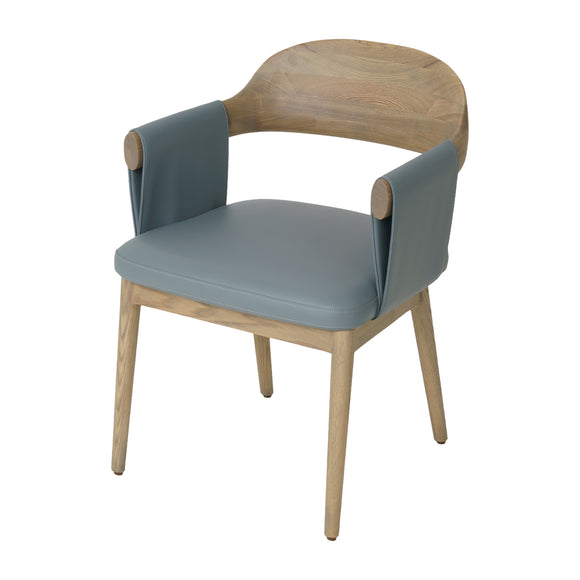 เก้าอี้ทานอาหาร dining chair grey for indoor styling