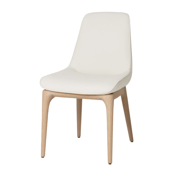เก้าอี้ทานอาหาร dining chair white in elegant room