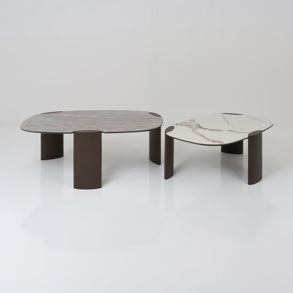 โต๊ะกลาง coffee table bronze for living room decor