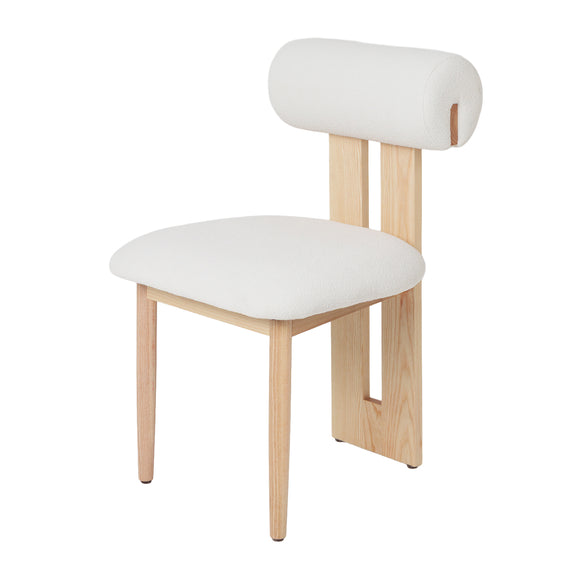 เก้าอี้ทานอาหาร dining chair white in vintage room