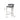 เก้าอี้บาร์ [PN] Adeline Bar Chair Leg Round SH66 Black (Silver Leg #2)