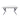 โต๊ะทำงาน [SZ] Kashton Desk (Silver Leg)