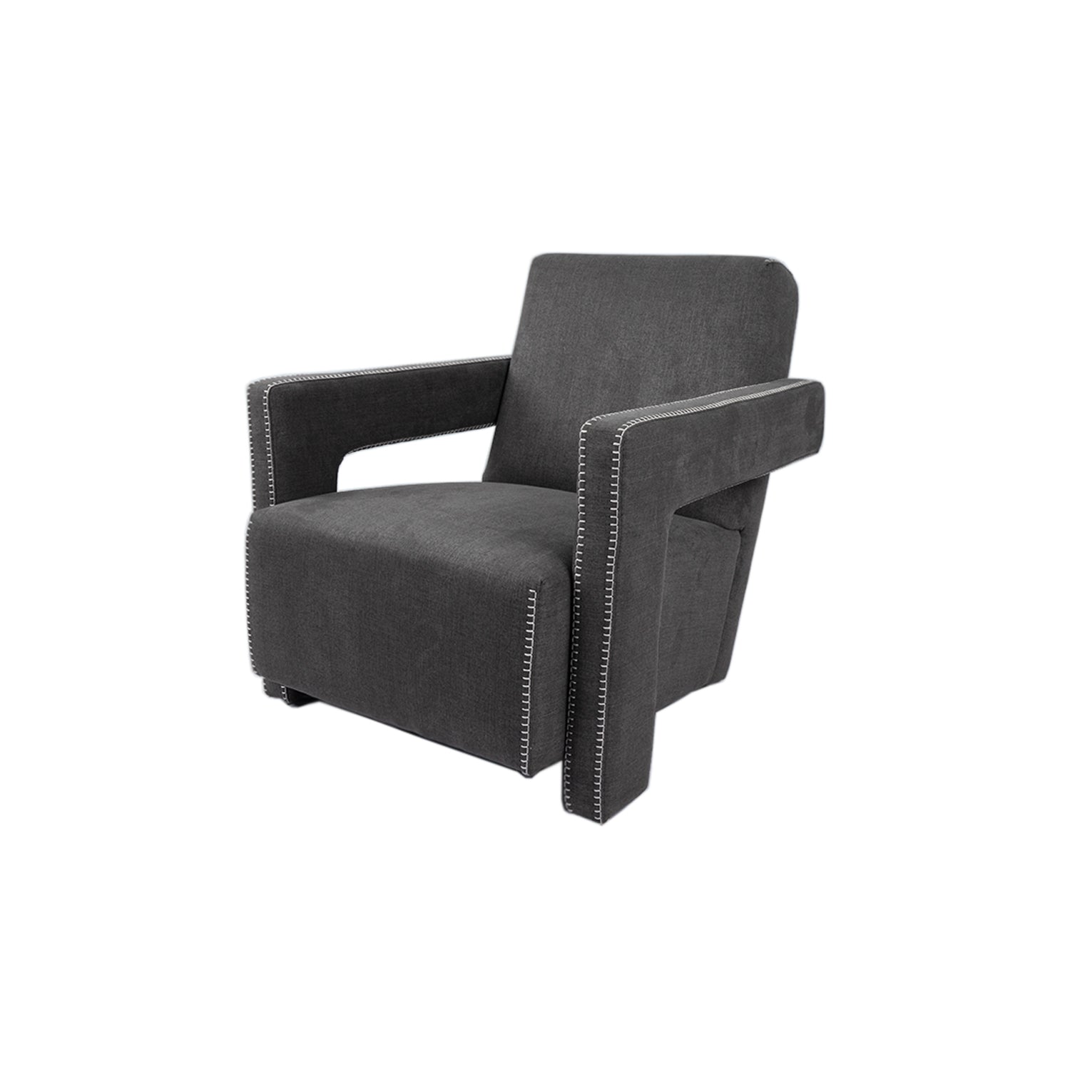 เก้าอี้พักผ่อน [TG] Alecia Lounge Chair Dark Grey Lounge Lovers