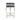 เก้าอี้บาร์ [PN] Adeline Bar Chair Leg Round SH66 Black (Silver Leg #2)