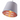 [B-Grade] โคมไฟเพดาน [MD] Vintage Silhouette 50 Pendant Lamp Grey