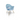 [B-Grade] เก้าอี้ทานอาหาร [TG] Noemi Armchair Blue Sky [Gold Legs]